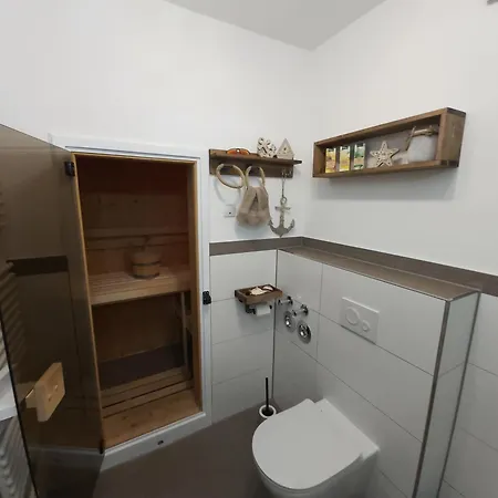 Apartment Sonneninsel Wiek Mit Eigener Sauna Und Fahrradgarage Inkl Waeschepaket *