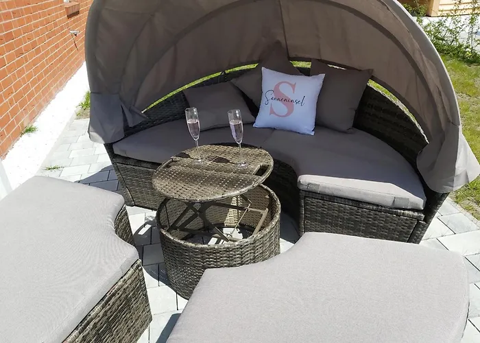 Sonneninsel Wiek Mit Eigener Sauna Und Fahrradgarage Apartman *