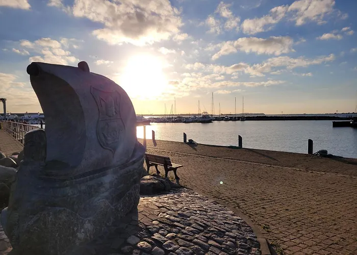 Apartman Sonneninsel Wiek Mit Eigener Sauna Und Fahrradgarage